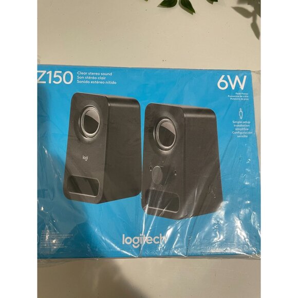 Logitech Z150 Multimedia Speakers Black - Picture 1 of 6